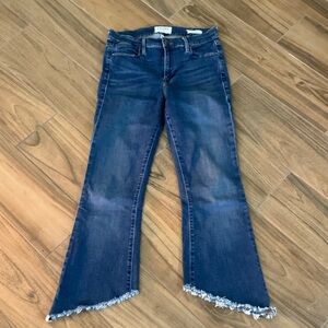 Frame Denim Dark Blue Flare Jeans